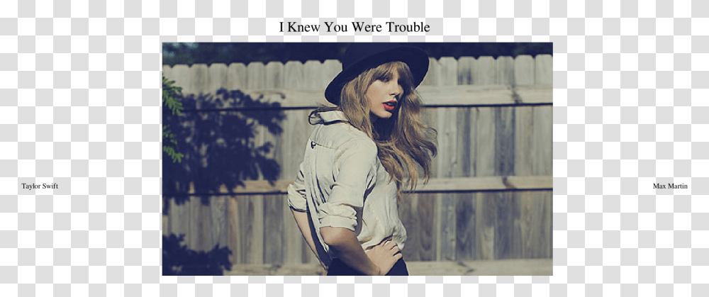 Uploaded On Sep 10 Taylor Swift Wallpaper Hd Red, Person, Sleeve, Hat Transparent Png