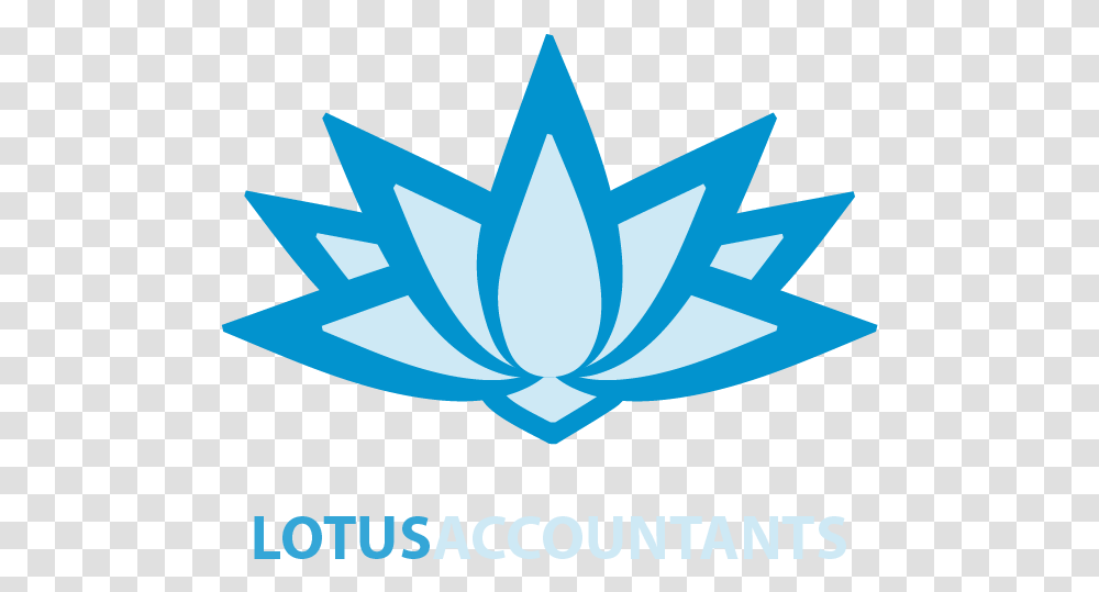 Upmarket Feminine Accounting Logo Design For Lotus Google Account, Symbol, Star Symbol, Trademark, Cross Transparent Png