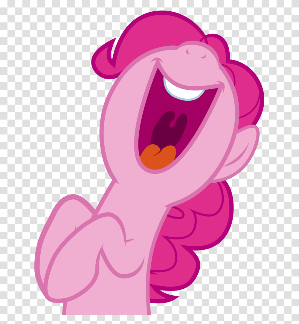 Uponia Laughing Nose In The Air Open Mouth Pinkie My Little Pony Pinkie Pie Laugh, Lip, Heart, Throat, Purple Transparent Png