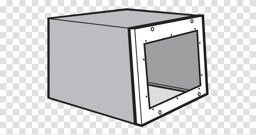 Upper Front Cover With Cutout For Vertical, Furniture, Monitor, Screen, Electronics Transparent Png