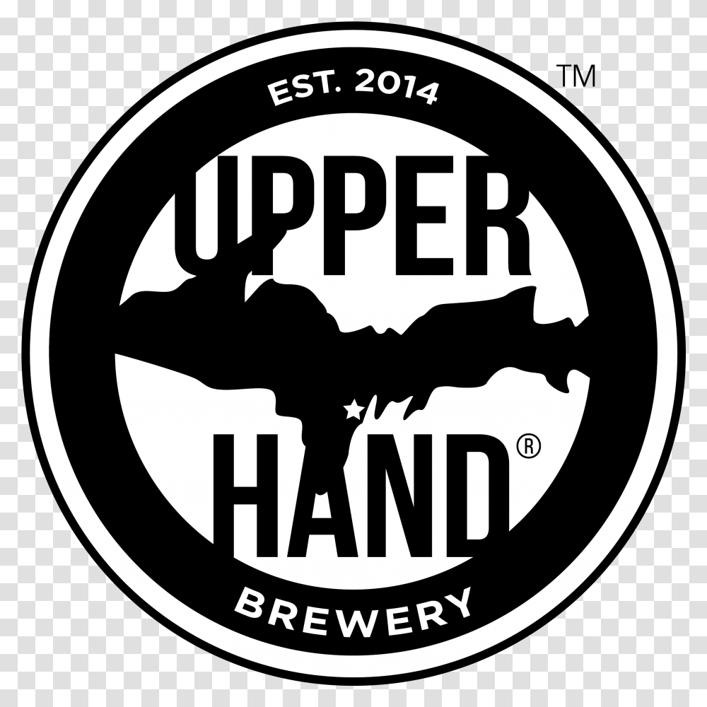 Upper Hand Brewery Upper Hand Brewery Logo, Label, Text, Sticker, Symbol Transparent Png