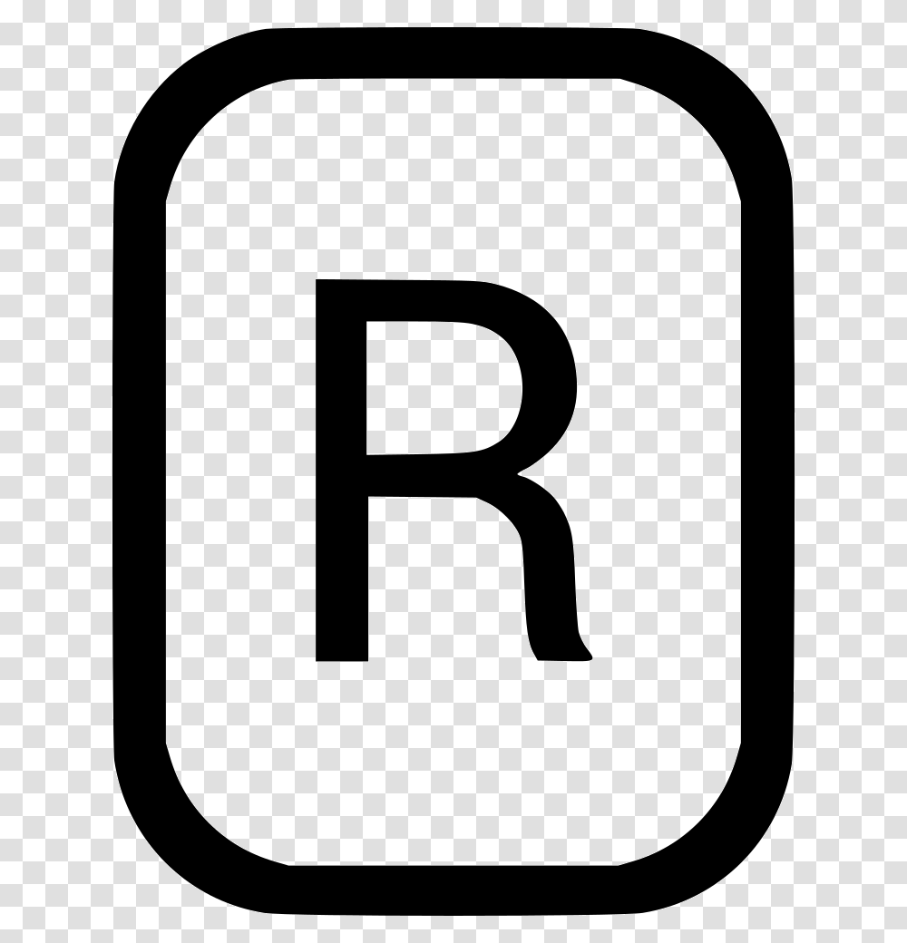 Uppercase Letter R Latin Alphabet Icon Free Download, Number, Rug Transparent Png
