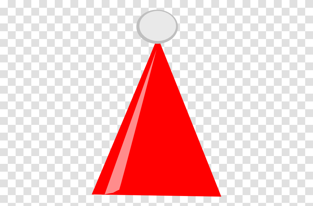 Upright Santa Hat Clip Art Vector Clip Art Circle, Cone, Triangle, Clothing, Apparel Transparent Png
