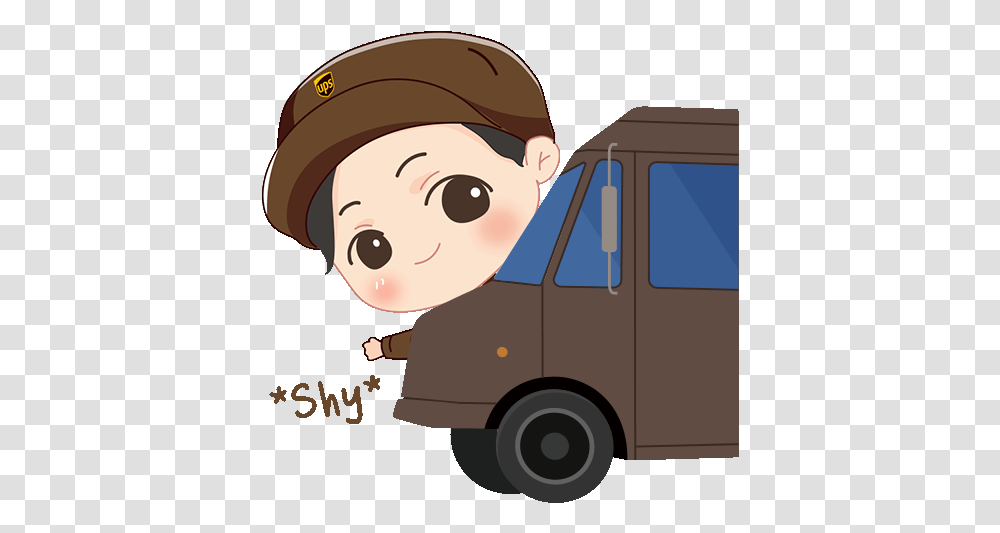 Ups Apac Gif Ups Upsapac Upsasia Discover & Share Gifs Commercial Vehicle, Van, Transportation, Caravan, Minibus Transparent Png