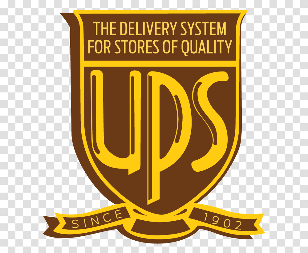 Ups Logo 1937 Religion, Poster, Advertisement, Glass, Symbol Transparent Png