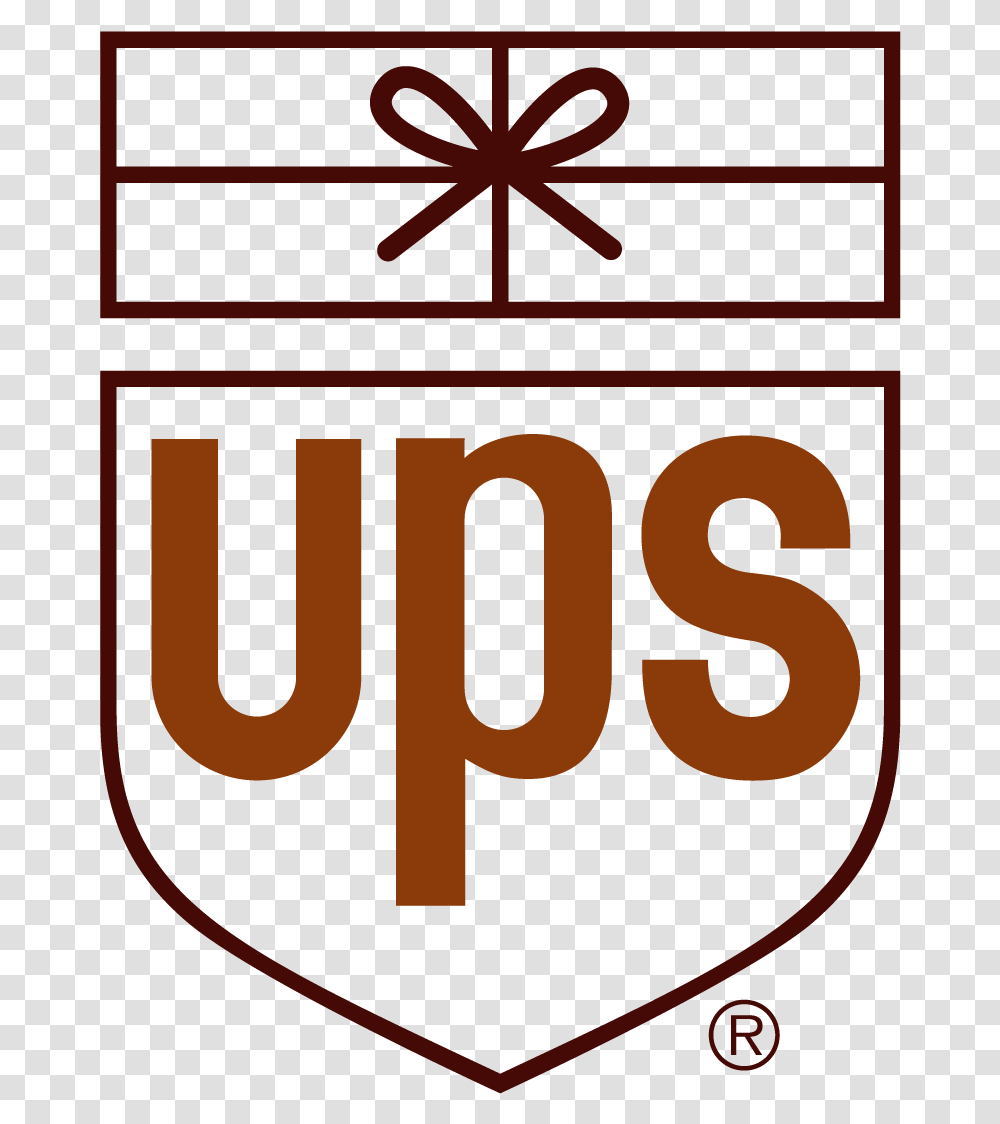 Ups Logo Old And New, Number, Label Transparent Png