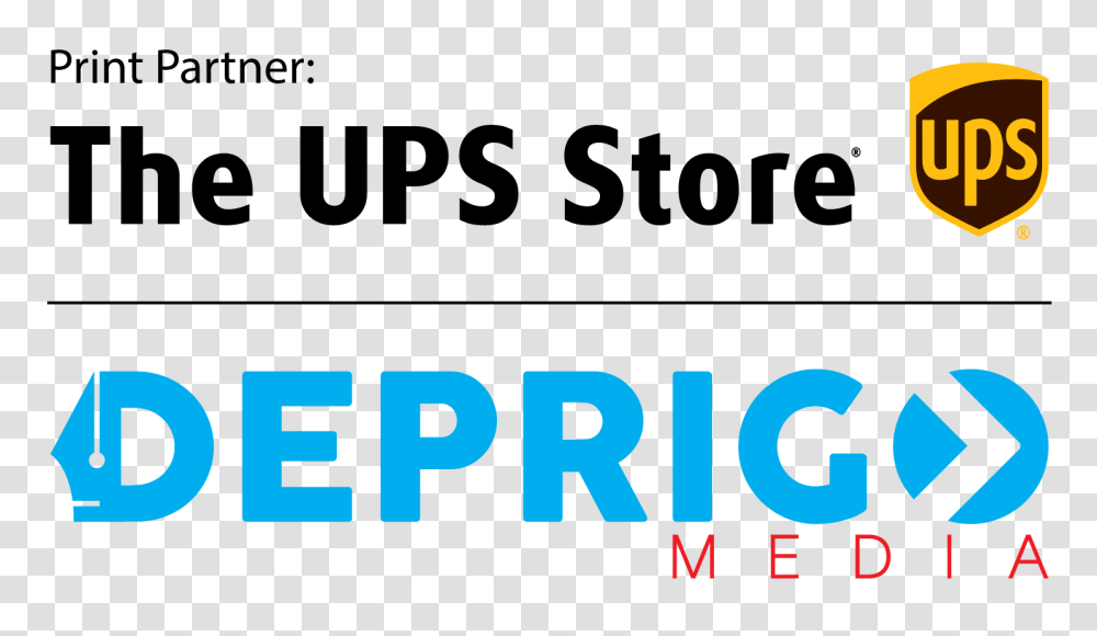 Ups Store Deprigo Logo, Number, Alphabet Transparent Png