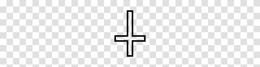 Upside Down Cross Image, Gray, World Of Warcraft Transparent Png