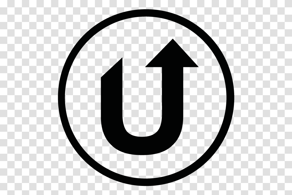 Upside Down U Turn, Logo, Trademark Transparent Png