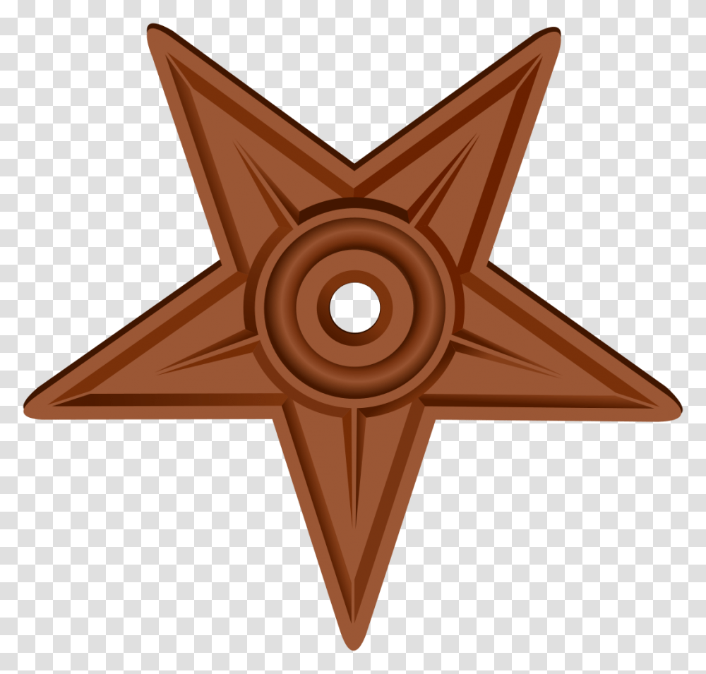 Upsidedown Barnstar High Resolution Pentagram, Star Symbol Transparent Png