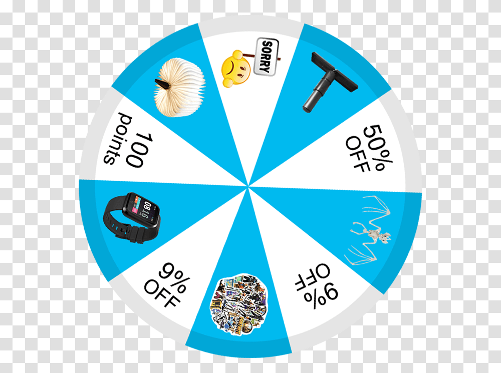 Upto 50 Off Blue Lucky Wheel, Word, Flyer, Paper, Advertisement Transparent Png