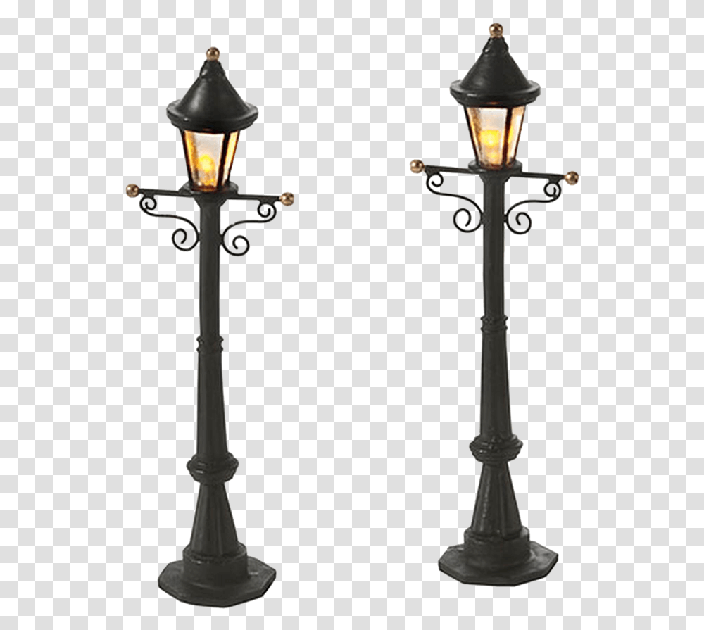 Uptown Street Lights Christmas Carol Street Light, Lamp Post, Bronze, Stand, Shop Transparent Png