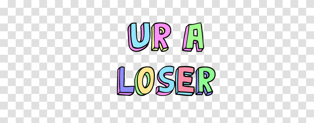 Ur A Loser, Alphabet, Number Transparent Png