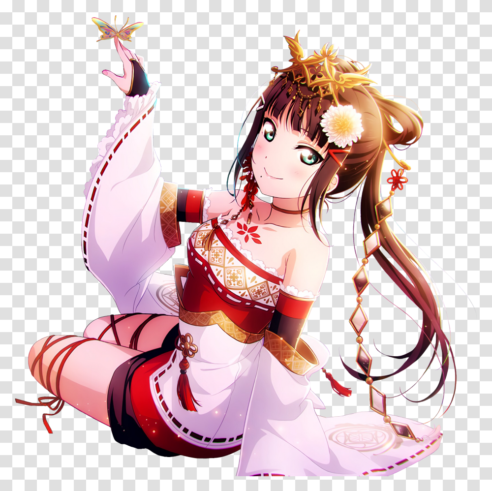 Ur Kurosawa Dia Our Secret Priestess Dance Cards Dia Kurosawa, Clothing, Apparel, Manga, Comics Transparent Png