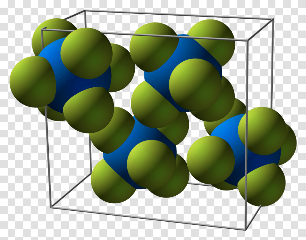 Uranium Hexafluoride Unit Cell 3d Sf, Sphere, Ball, Balloon, Lighting Transparent Png