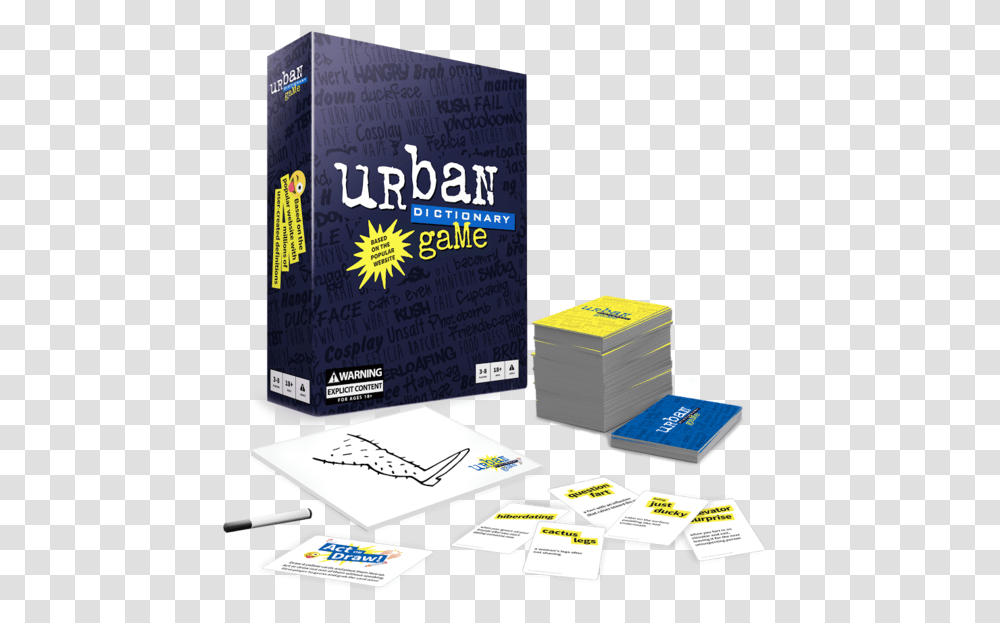 Urban Dictionary The Game Urban Dictionary The Game, Text, Advertisement, Flyer, Poster Transparent Png