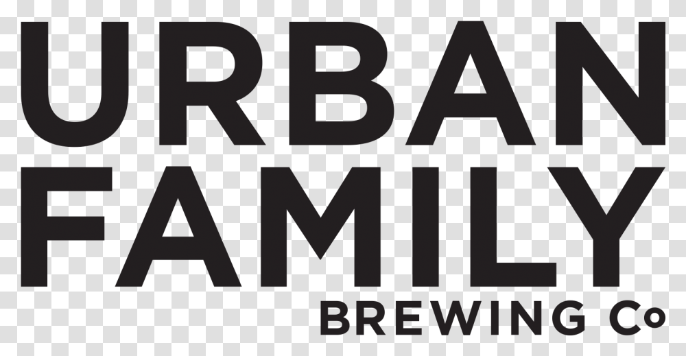 Urban Family Brewing Poster, Word, Alphabet, Face Transparent Png