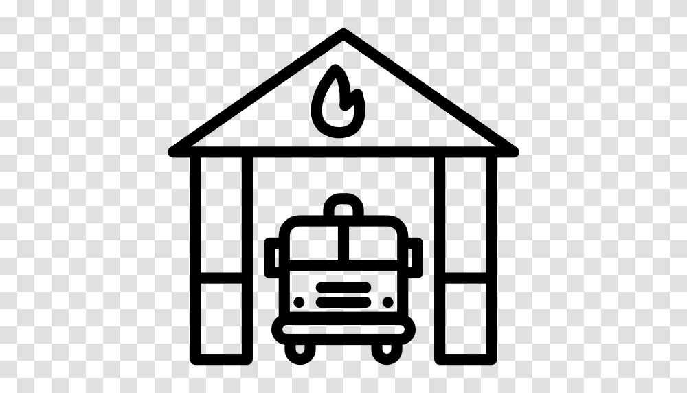 Urban Firefighters Building Fire Station Truck Buildings, Gray, World Of Warcraft Transparent Png
