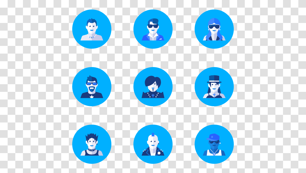 Urban Tribes Icon For People Blue, Person, Crowd, Sunglasses, Video Gaming Transparent Png