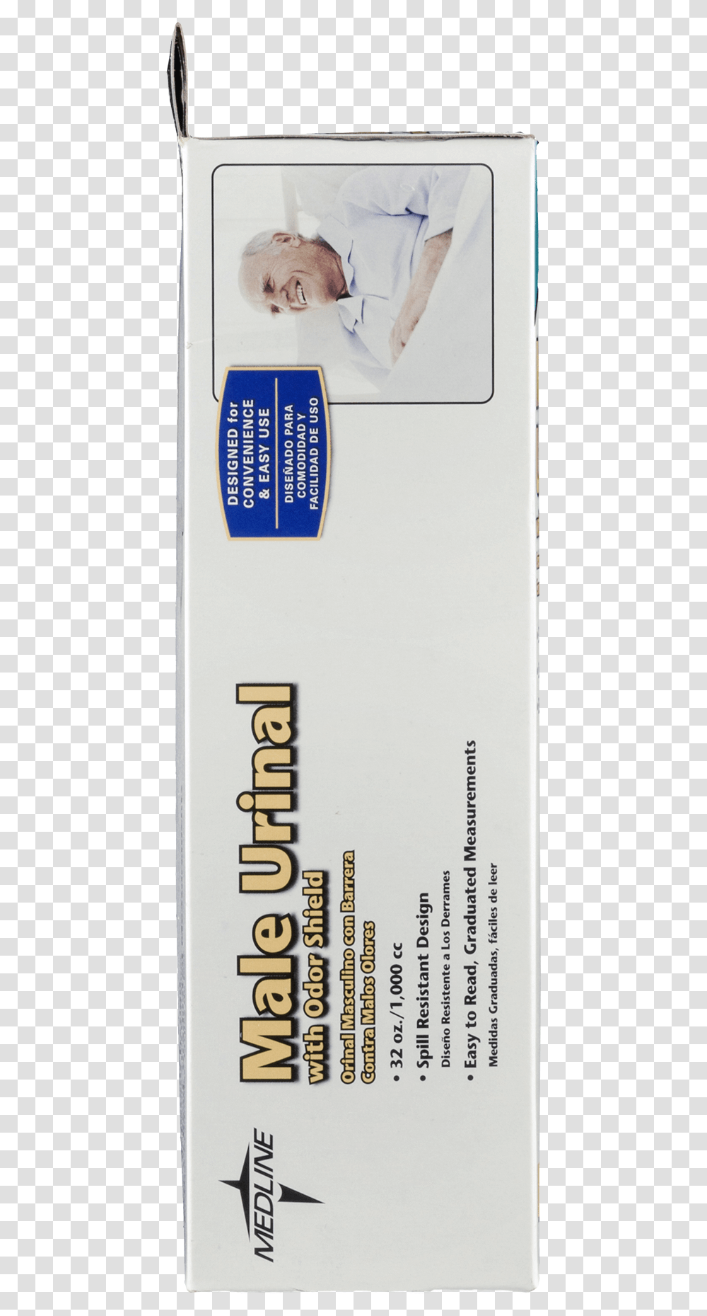Urinal Medline Industries, Label, Poster, Advertisement Transparent Png