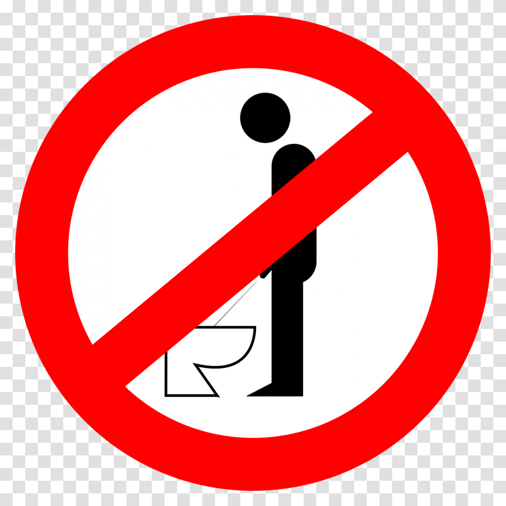 Urinating Forbidden Peeing Free Photo Do Not Pee Here Sign, Road Sign, Stopsign Transparent Png