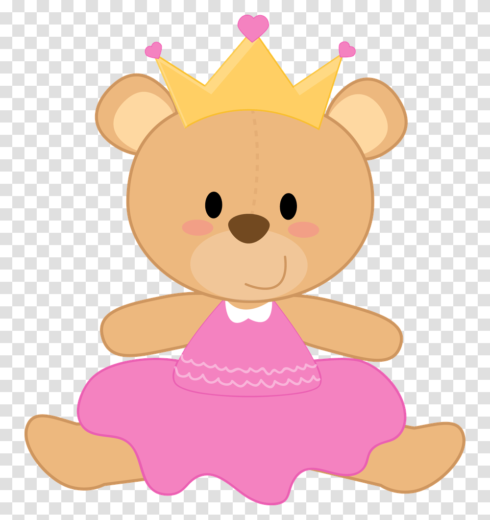 Ursinho Menina Teddy Bear Princess Clipart, Doll, Toy, Snowman, Winter Transparent Png