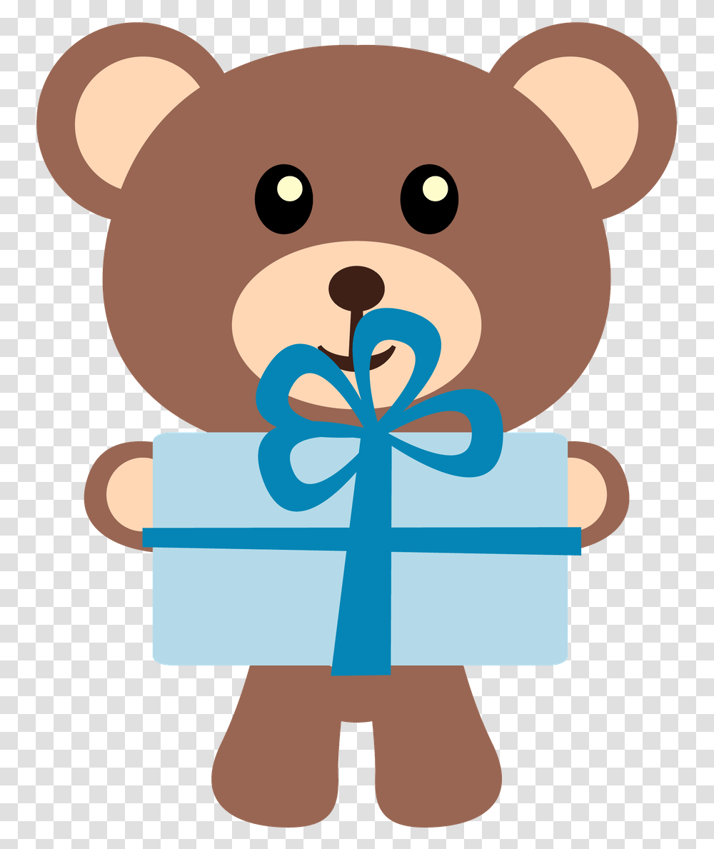 Ursinhos E Ursinhas Teddy Bear Clip Art Birthday, Cross, Rattle, Gift Transparent Png