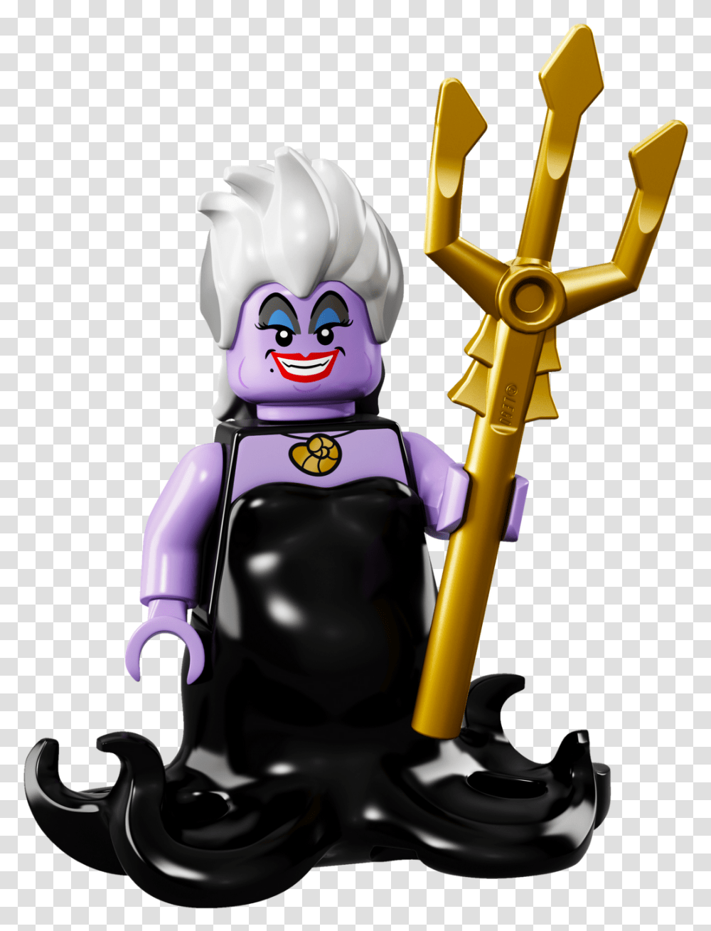 Ursula Cruella De Vil En Lego, Toy, Spear, Weapon, Weaponry Transparent Png