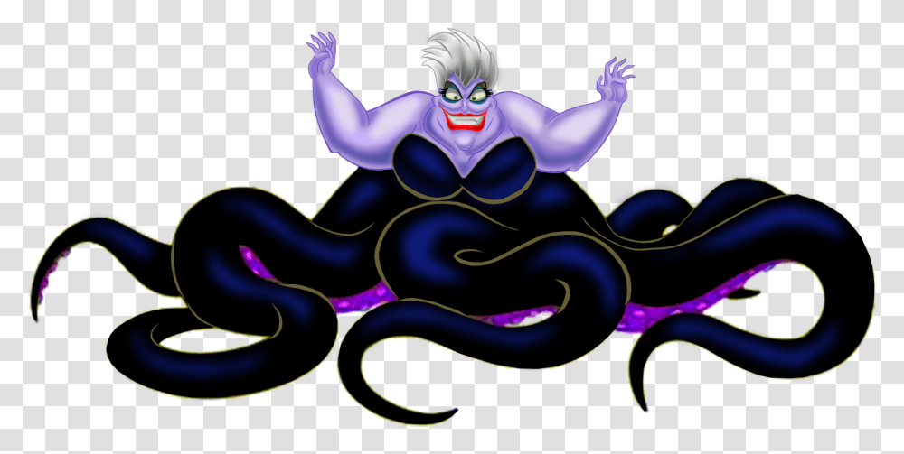 Ursula Little Mermaid, Dragon, Costume Transparent Png