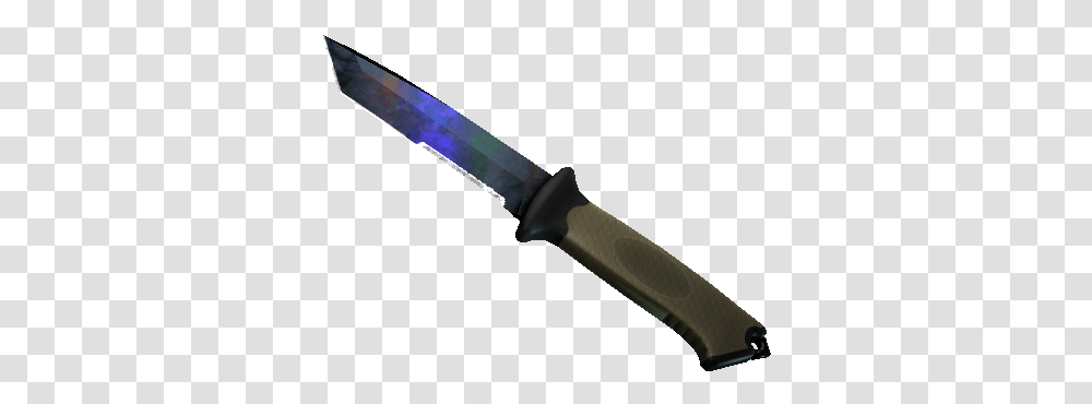 Ursus Knife Doppler Factory New Counterstrike Ursus Knife Ultraviolet, Blade, Weapon, Weaponry, Dagger Transparent Png