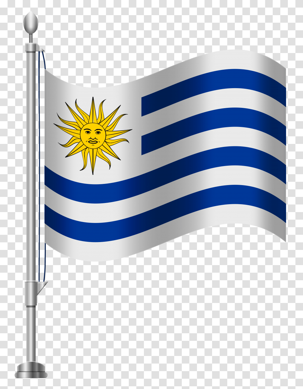 Uruguay Flag Clip Art, Logo, Trademark Transparent Png