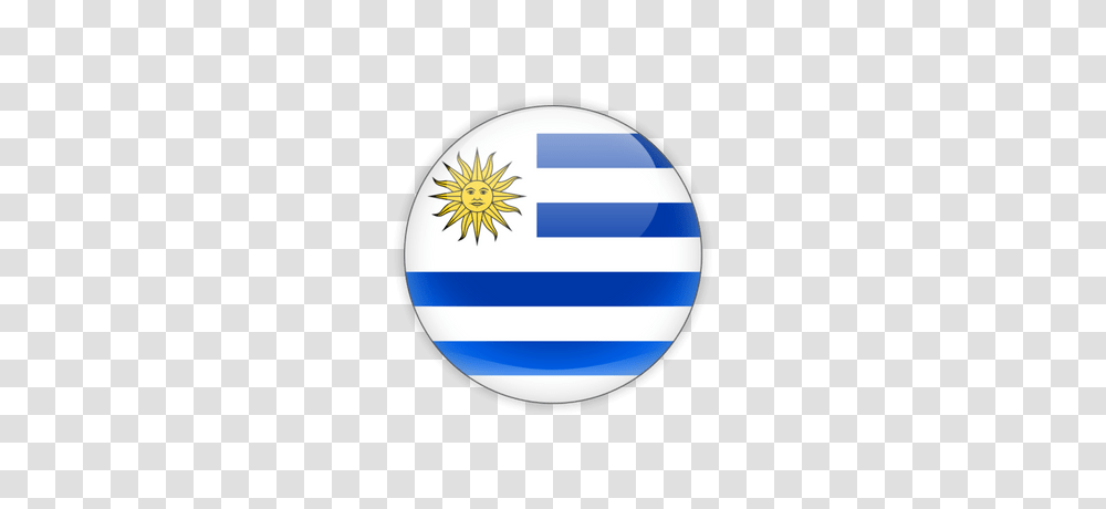 Uruguay Flag Icon, Logo, Trademark, Badge Transparent Png