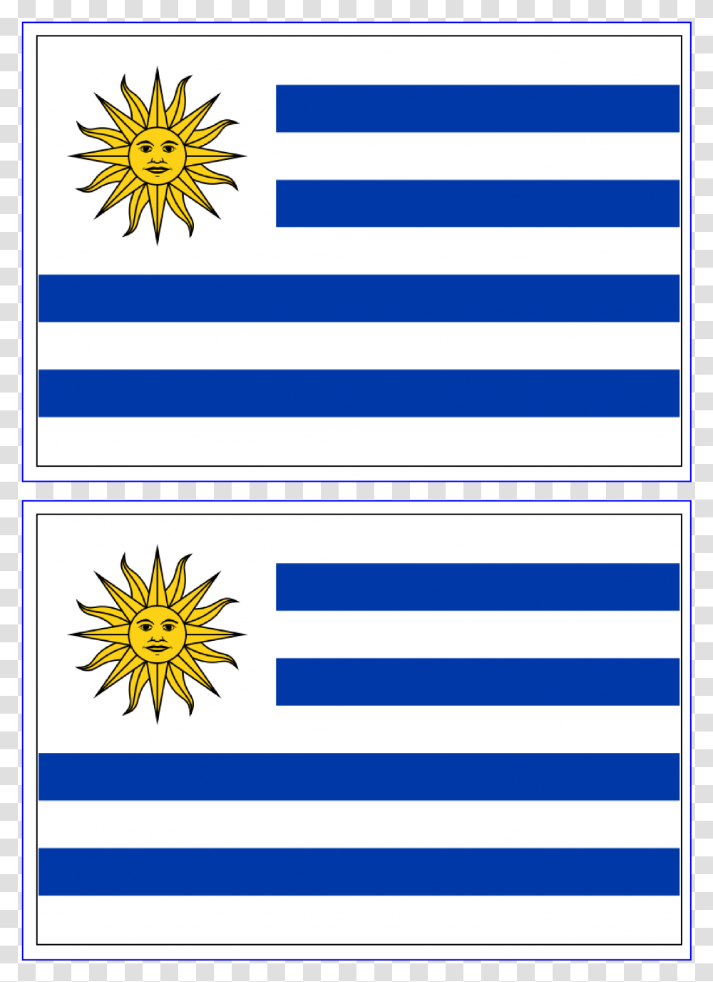 Uruguay Flag, Label, Plant Transparent Png