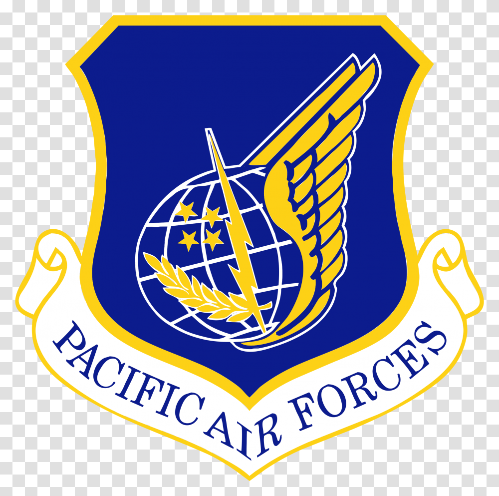 Us Air Force Logo Pacific Air Forces Logo, Emblem Transparent Png