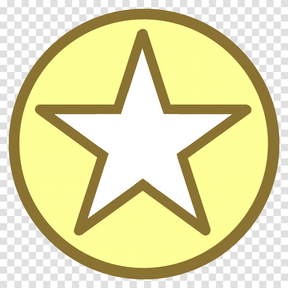 Us Air Force Star Logo, Star Symbol, Gold Transparent Png