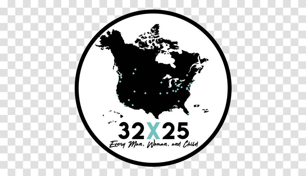 Us And Canada Map, Label, Astronomy, Outer Space Transparent Png
