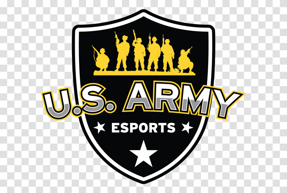 Us Army Esports Logo, Label, Emblem Transparent Png