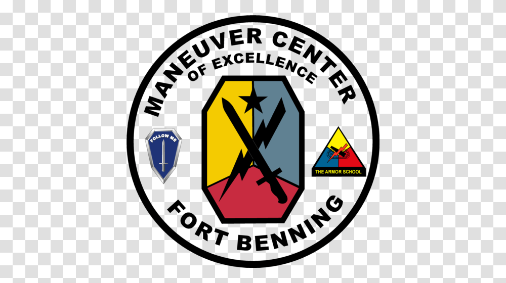 Us Army Fort Benning, Armor, Triangle, Logo Transparent Png