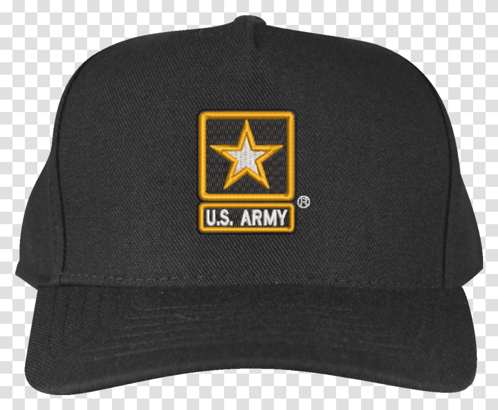 Us Army Logo Embroidered Cap Baseball Cap, Clothing, Apparel, Hat Transparent Png