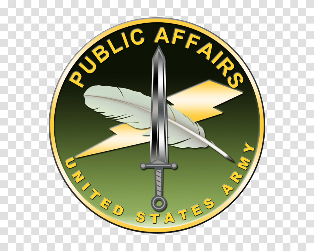 Us Army Public Affairs Seal Army Public Affairs, Analog Clock, Clock Tower, Architecture, Building Transparent Png