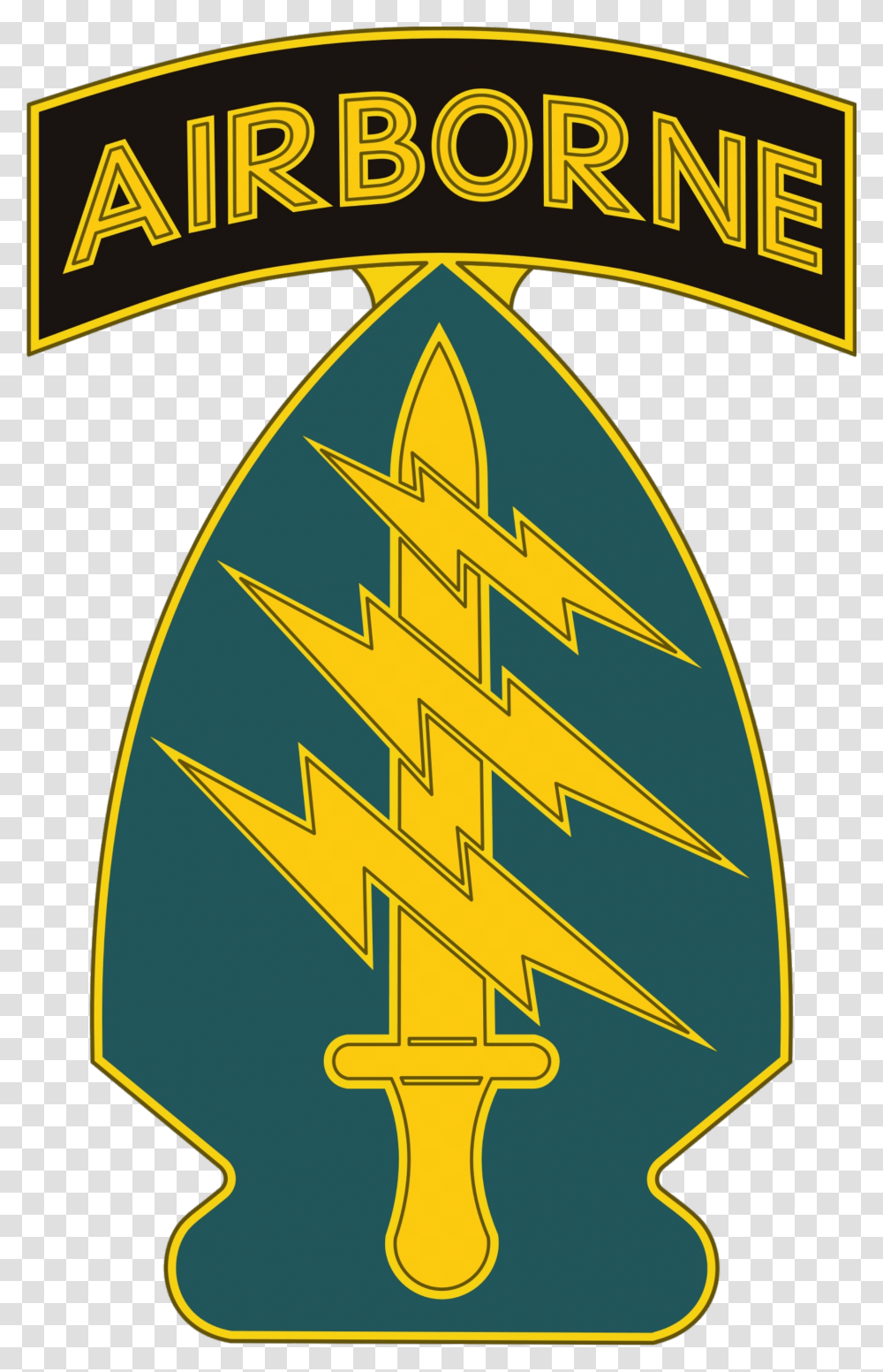 Us Army Special Forces Symbol, Plant, Outdoors, Tree, Nature Transparent Png