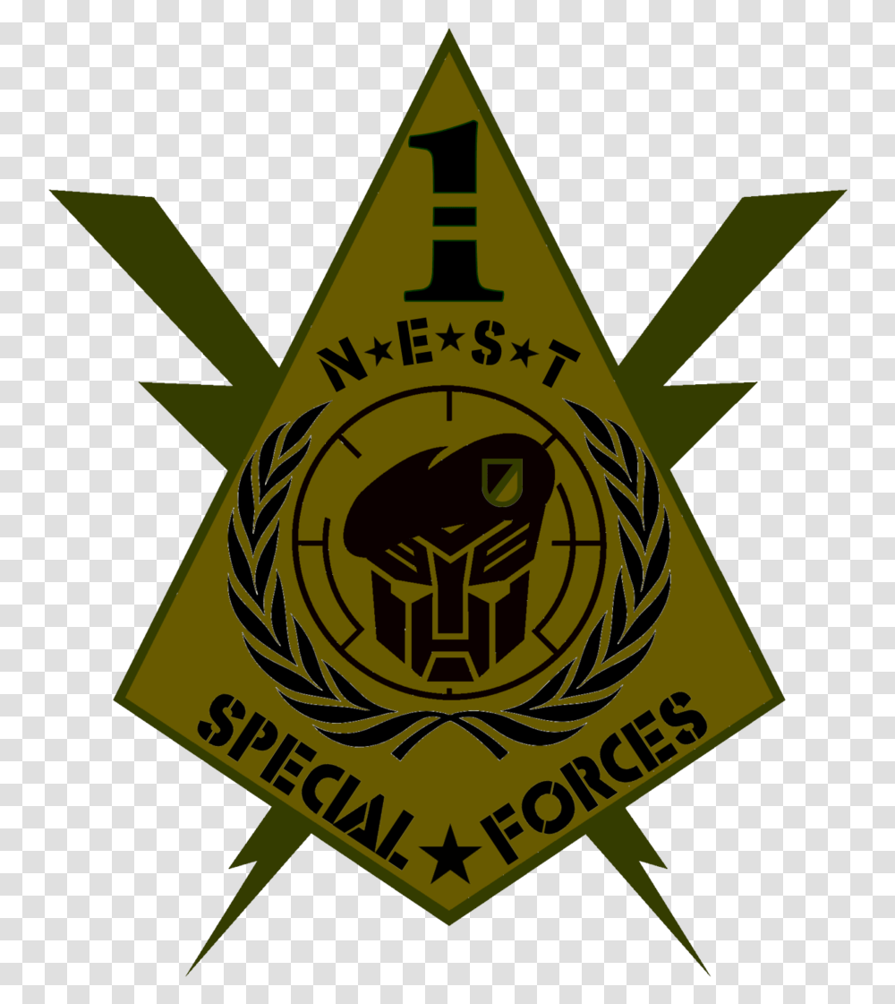 Us Army Special Forces United Nations Association Logo, Trademark, Badge, Emblem Transparent Png