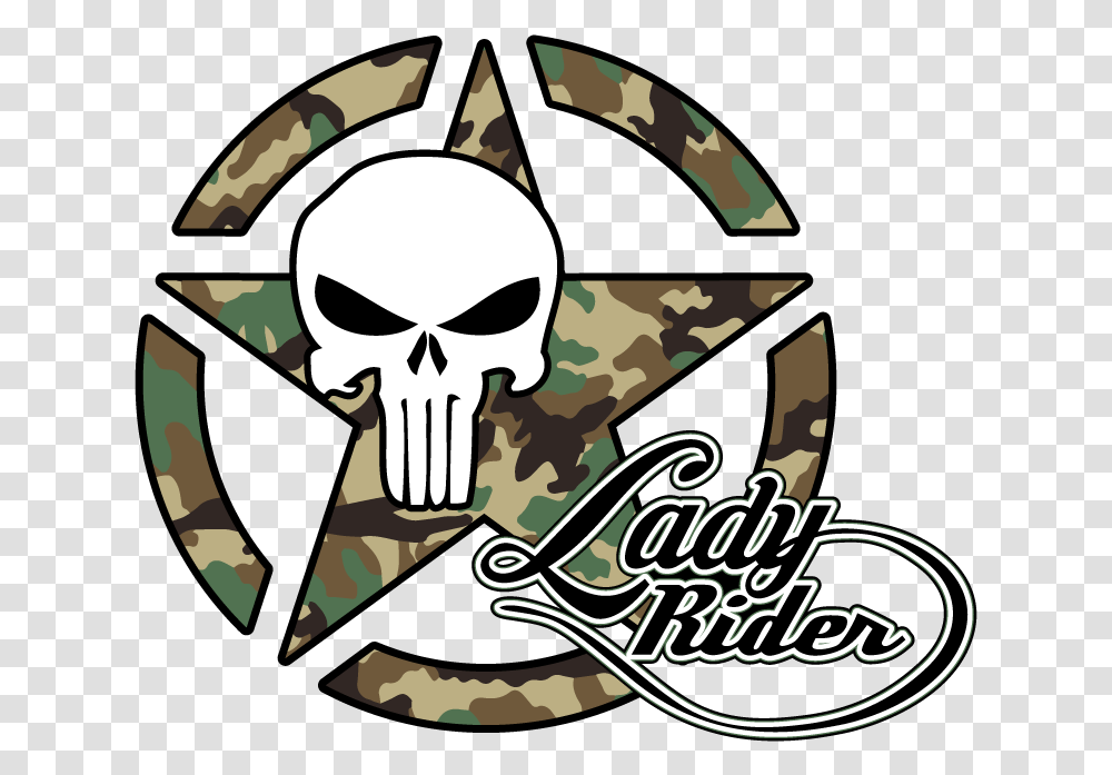 Us Army Star Lady Rider Punisher Cut Out Punisher Skull Stencil, Sunglasses, Accessories, Accessory, Poster Transparent Png
