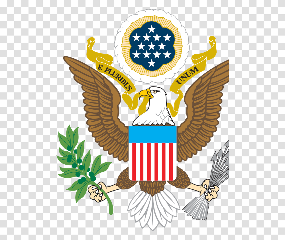 Us Bald Eagle Symbol, Emblem, Logo, Trademark, Animal Transparent Png