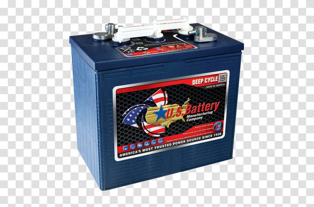 Us Battery Group Battery, Appliance, Box, Cooler, Machine Transparent Png