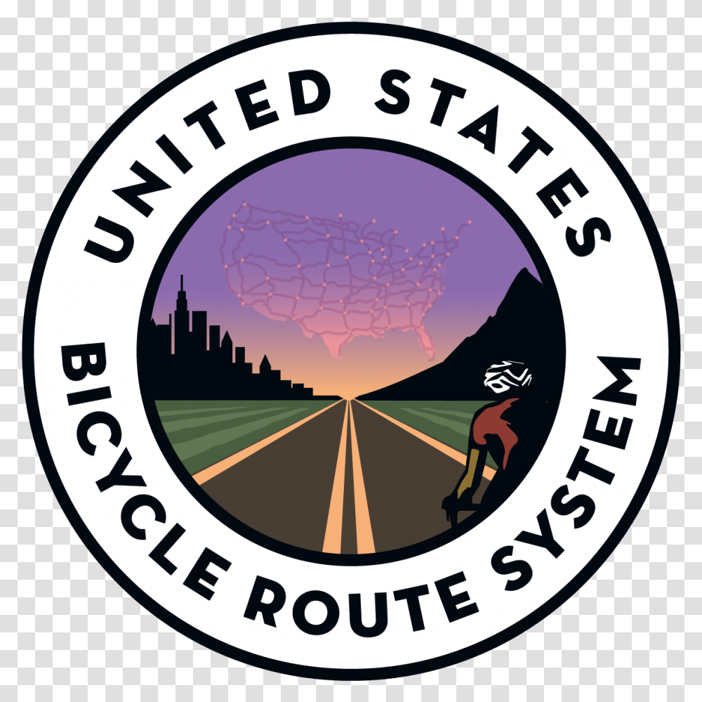 Us Bicycle Route System Bicycling Mndot United States Bicycle Route System, Label, Text, Logo, Symbol Transparent Png