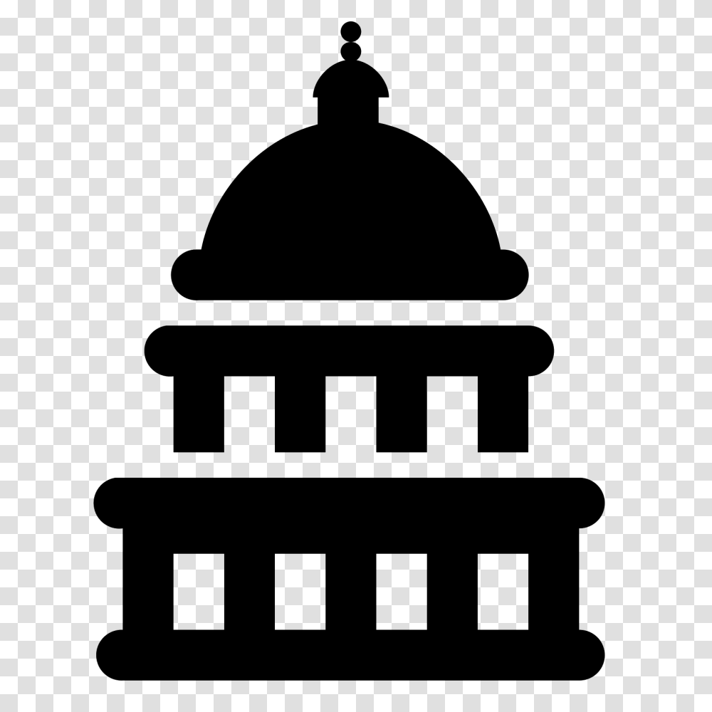 Us Capitol Icon, Gray, World Of Warcraft Transparent Png