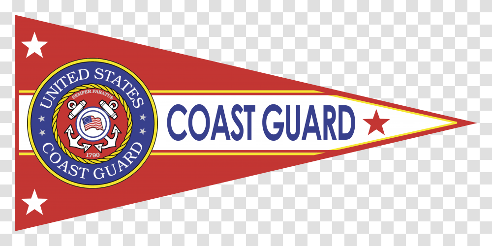 Us Coast Guard Pennant Gear Up Coast Guard Pennant Transparent Png