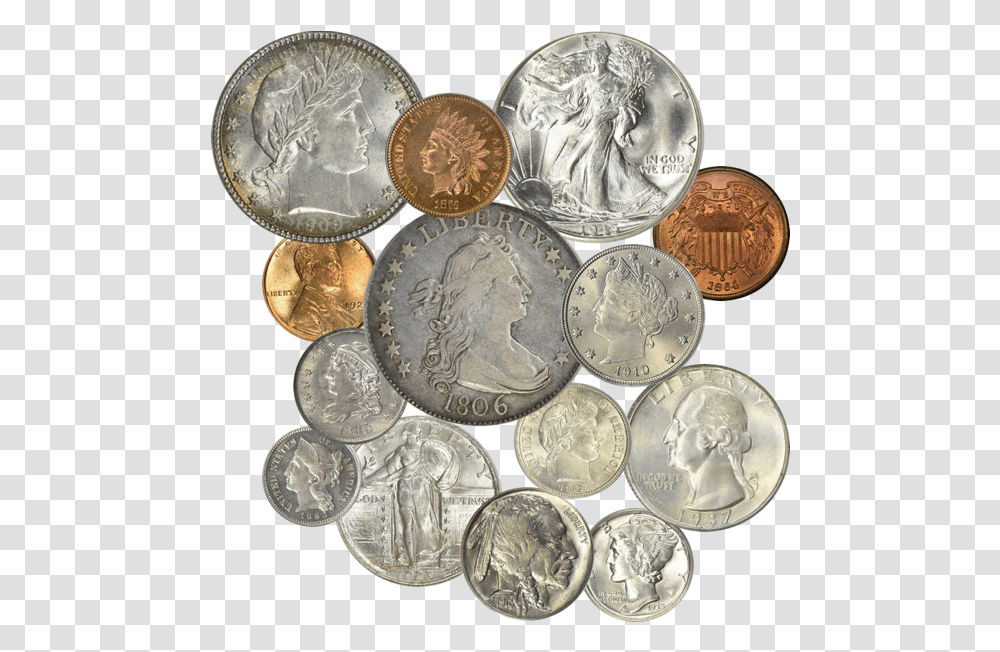 Us Coins, Nickel, Money, Dime, Clock Tower Transparent Png