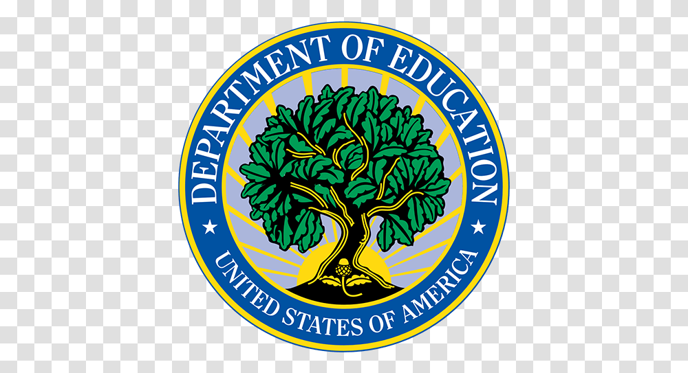 Us Department Of Education, Logo, Trademark, Plant Transparent Png